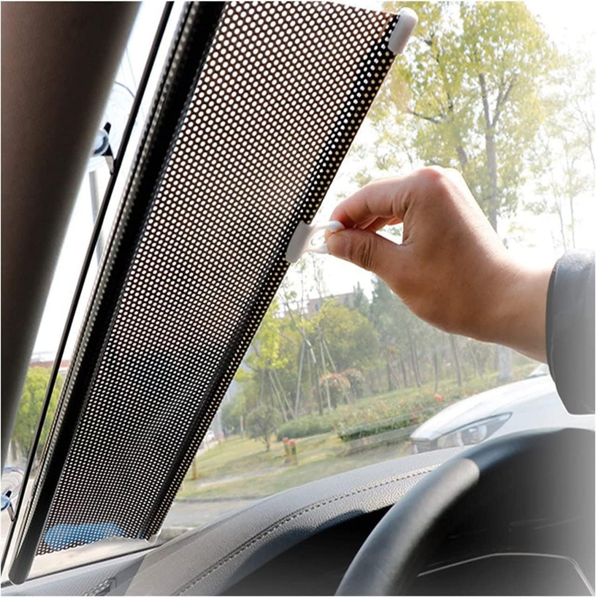Car Retractable Window Sunshade Protector