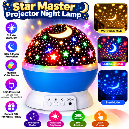 Star Master Projector Night Lamp (Pack of 1)