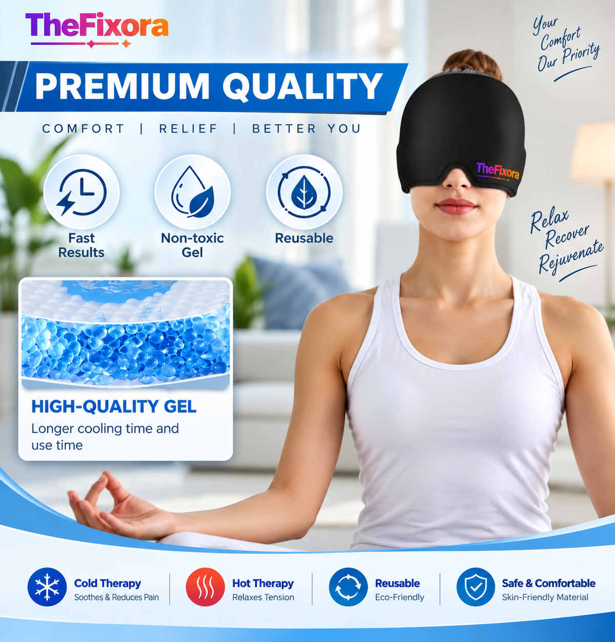 360°Migraine Relief Cap