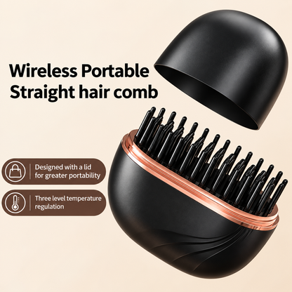 Wireless Portable Hair Straightener